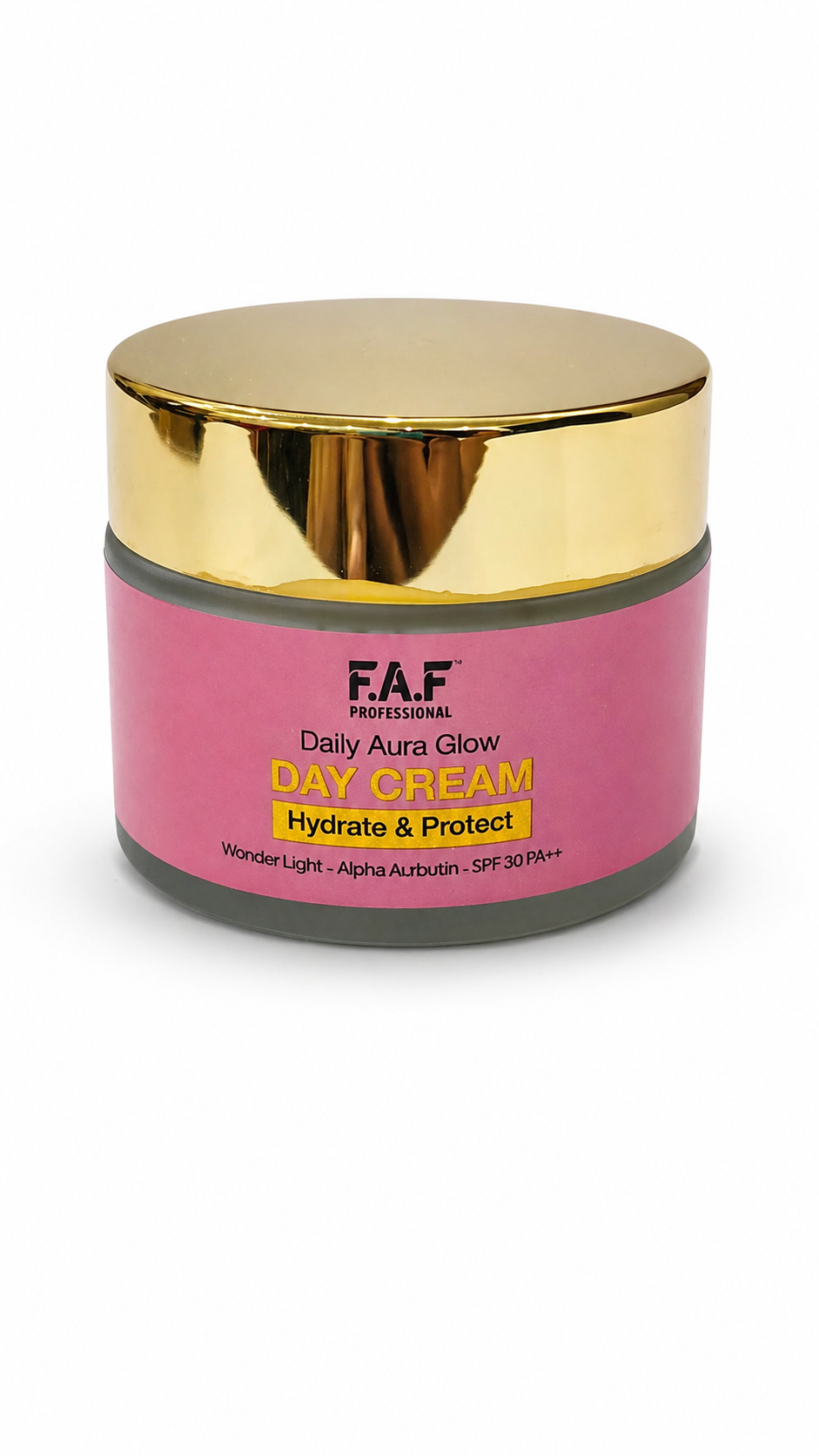 F.A.F Professional Daily Aura Glow Day Cream SPF 30 PA++ | Hydrating Face Cream 50g - Image 4